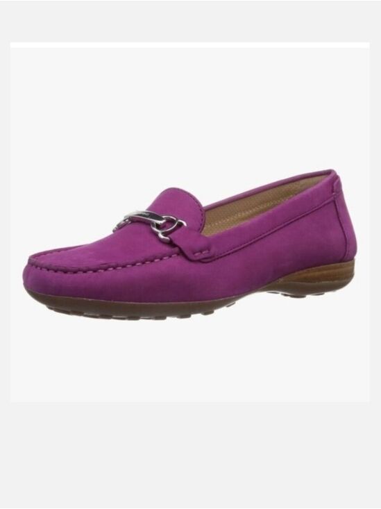 Geox Shoes - GEOX | Respira Fuchsia Pink Suede Loafers Sz 37